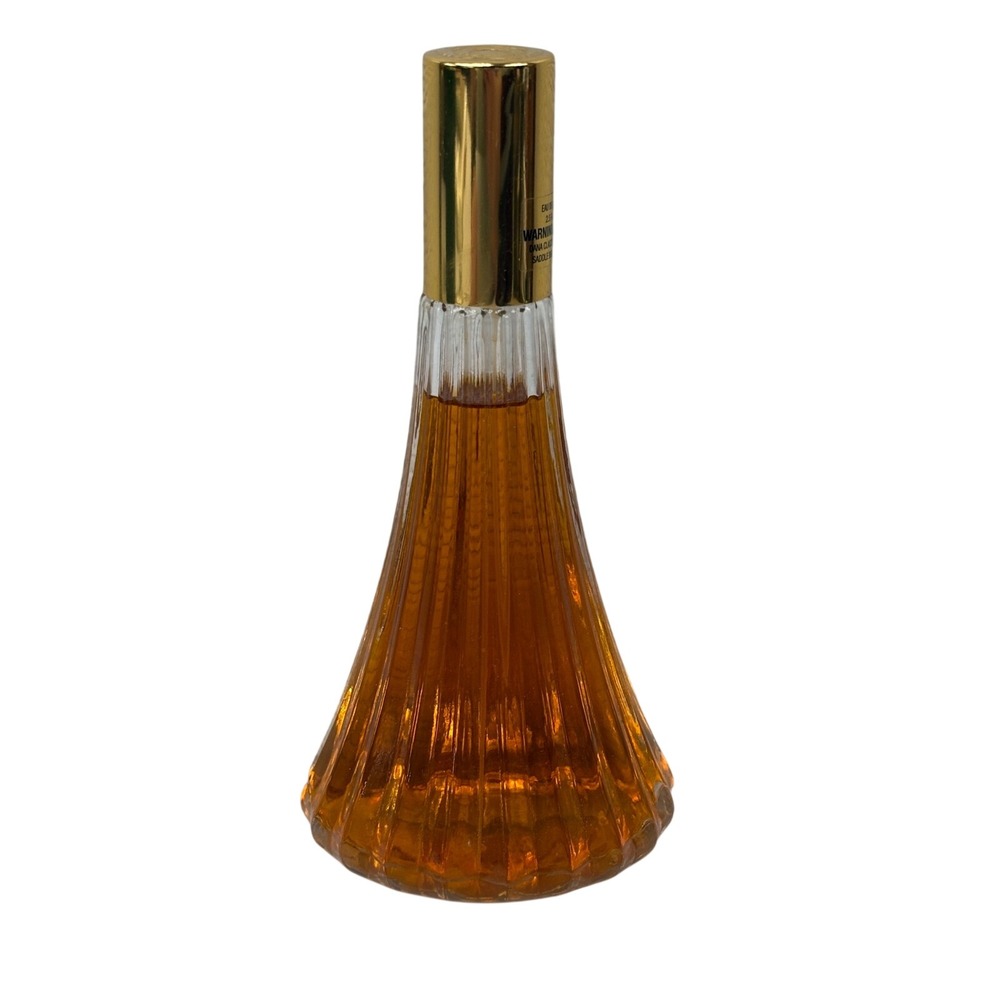 Dana Tabu Eau de Cologne‎ Spray 2.5 fl oz 74 mL Vintage Ribbed Glass Bottle